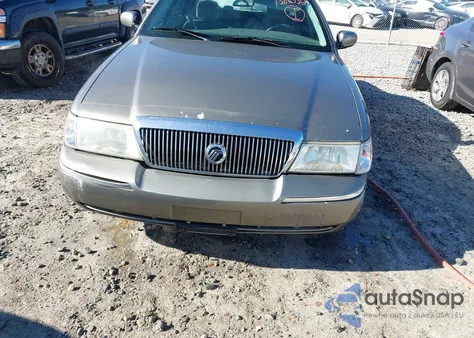 2003 Mercury Grand Marquis Gs из США, поврежденный, VIN 2MEFM74W23X624103